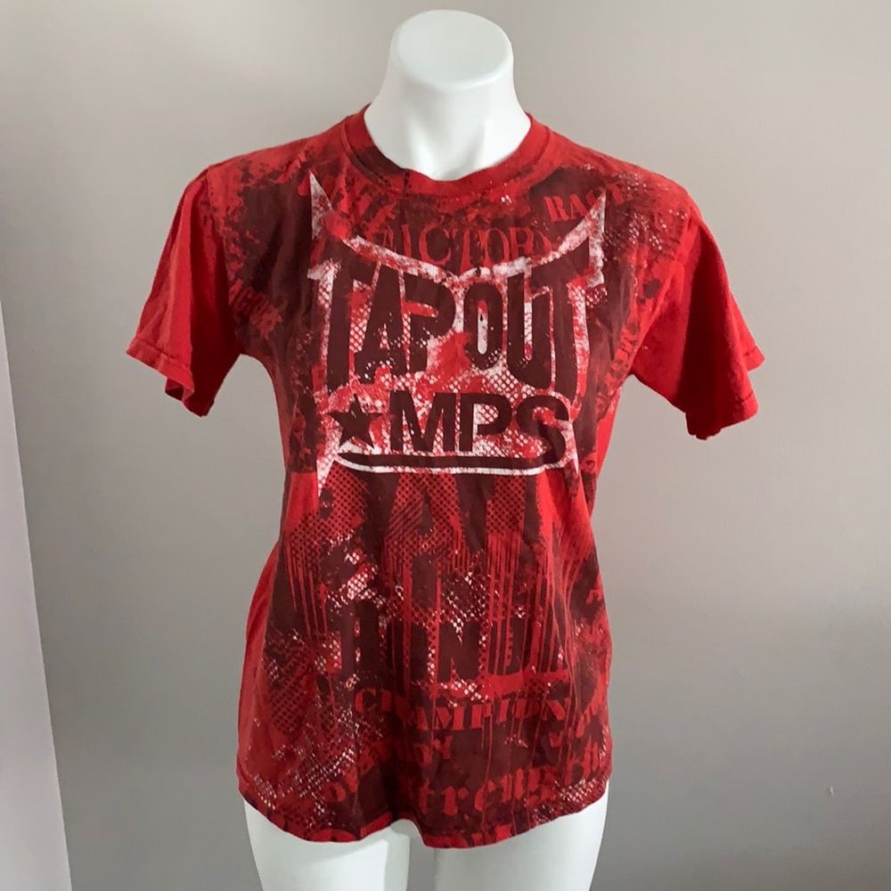 Vintage Tap Out Mps Grunge T Shirt